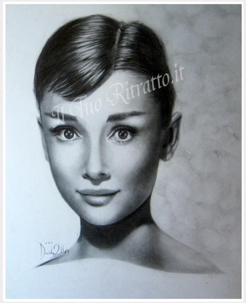 Ritratto audrey hepburn